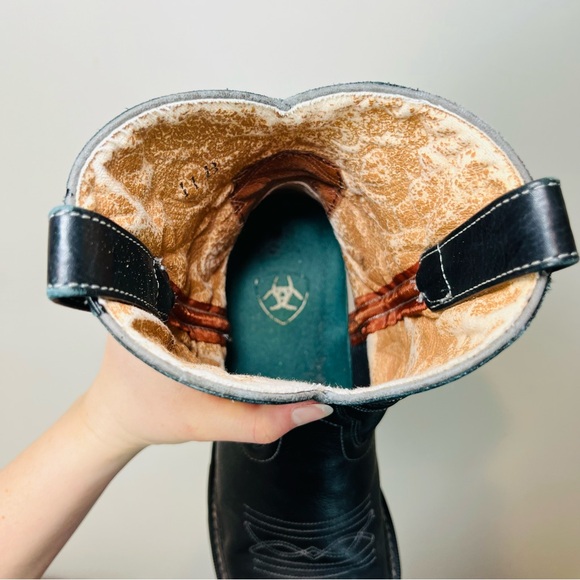 Ariat Fat Baby Western Boots Black 11B - Picture 8 of 8